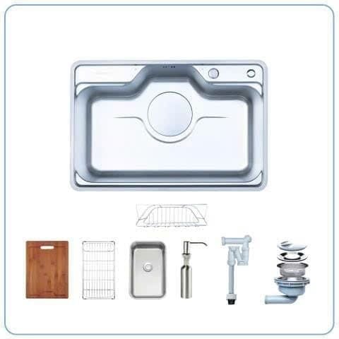 Chậu Rửa Bát Nobinox LIKEN NL 790D Inox 304 POSCO