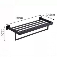 Vắt Khăn Inox 304 Màu Đen Vuông VK88 – Sang Trọng, Bền Bỉ