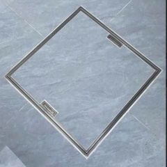 Nắp bể ngầm inox 304 80x80cm có quai xách – Bền chắc, chịu tải 500kg
