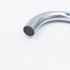 Vòi rửa bát nóng lạnh cần cứng inox 304 mạ crom bền đẹp