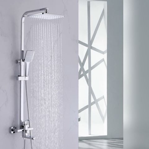 Sen cây tắm đứng SC115 – Đồng thau mạ Crom Niken cao cấp