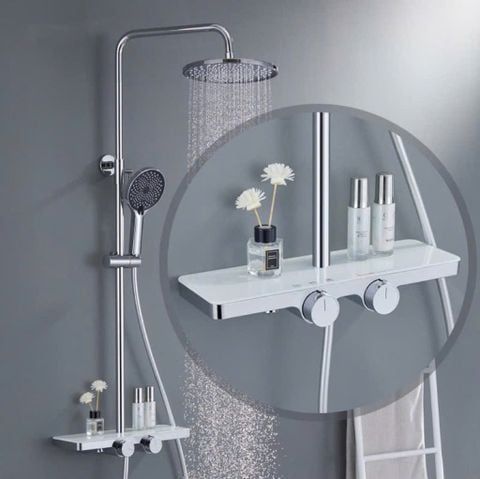 Sen Cây Nóng Lạnh SC-1879 – Thiết Kế Vuông Sang Trọng, Áp Lực Mạnh Mẽ