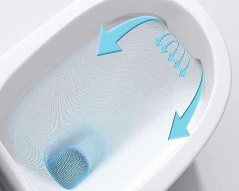 Bồn cầu liền khối LK155 – Công nghệ Hàn Quốc, xả mạnh sạch sâu