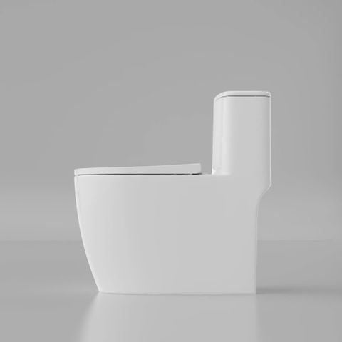 Bồn cầu liền khối Hàn Quốc LK177 – Nhỏ gọn, xả xoáy êm mạnh