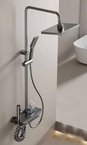 Sen cây tắm đồng mạ xám cao cấp – sang trọng, bền đẹp