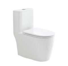 Bồn cầu liền khối LK155 – Công nghệ Hàn Quốc, xả mạnh sạch sâu