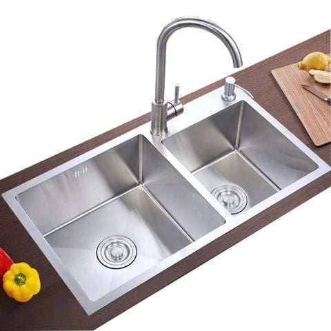 Chậu Rửa Bát Inox 304 K8245 – Đôi Hố Sang Trọng, Chống Oxy Hóa