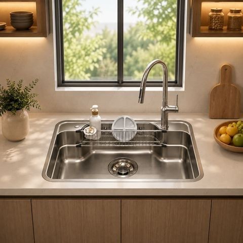 Chậu Rửa Bát Nobinox LIKEN NL 790D Inox 304 POSCO