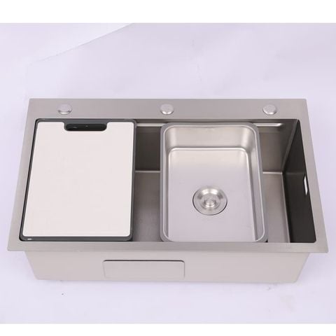 Chậu rửa bát 1 hố 78x46cm inox 304 cao cấp, bền đẹp