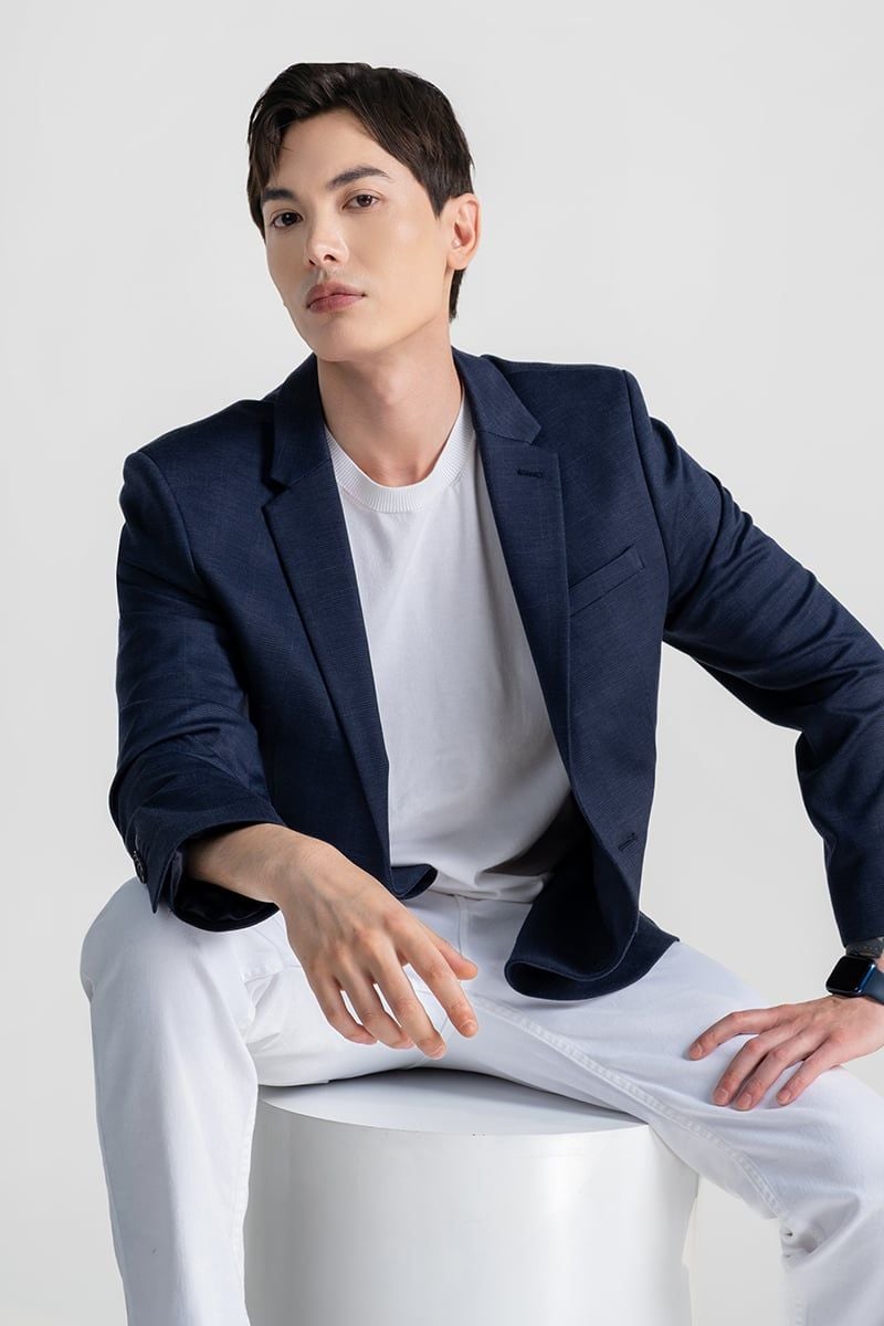  Áo Blazer Nam Form Ôm BZ25FH07T-SL 