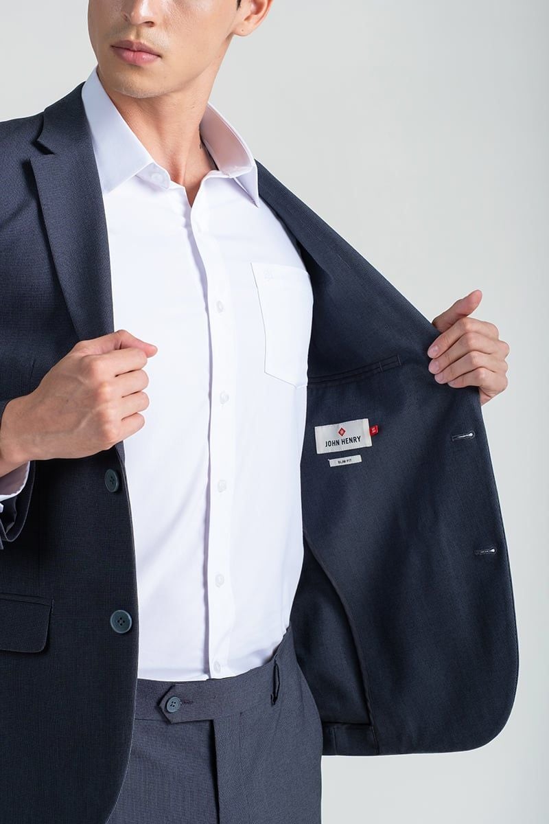  Áo Blazer Nam Form Ôm BZ25SS05C-SL 