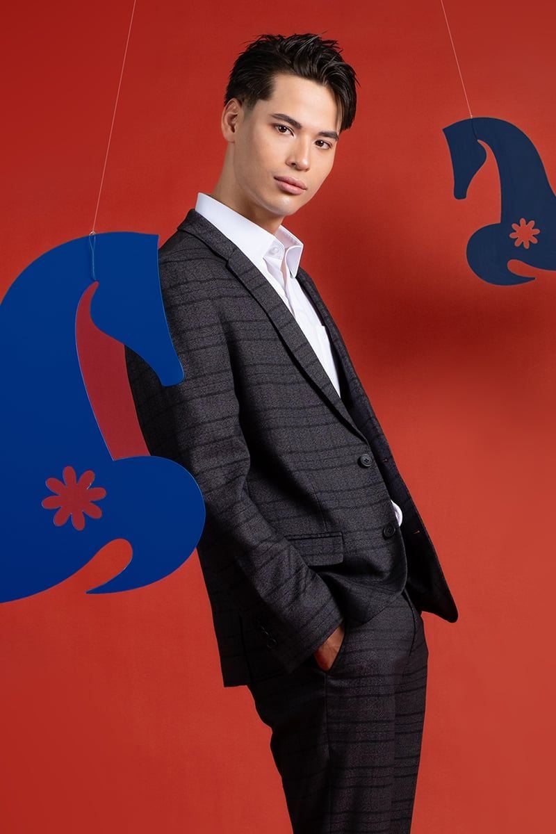  Áo Blazer Nam Form Ôm BZ26SS01P-SL 