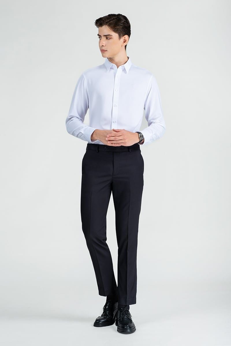  Quần Tây Nam Form Ôm Vừa DP25FH14P-NMSC 