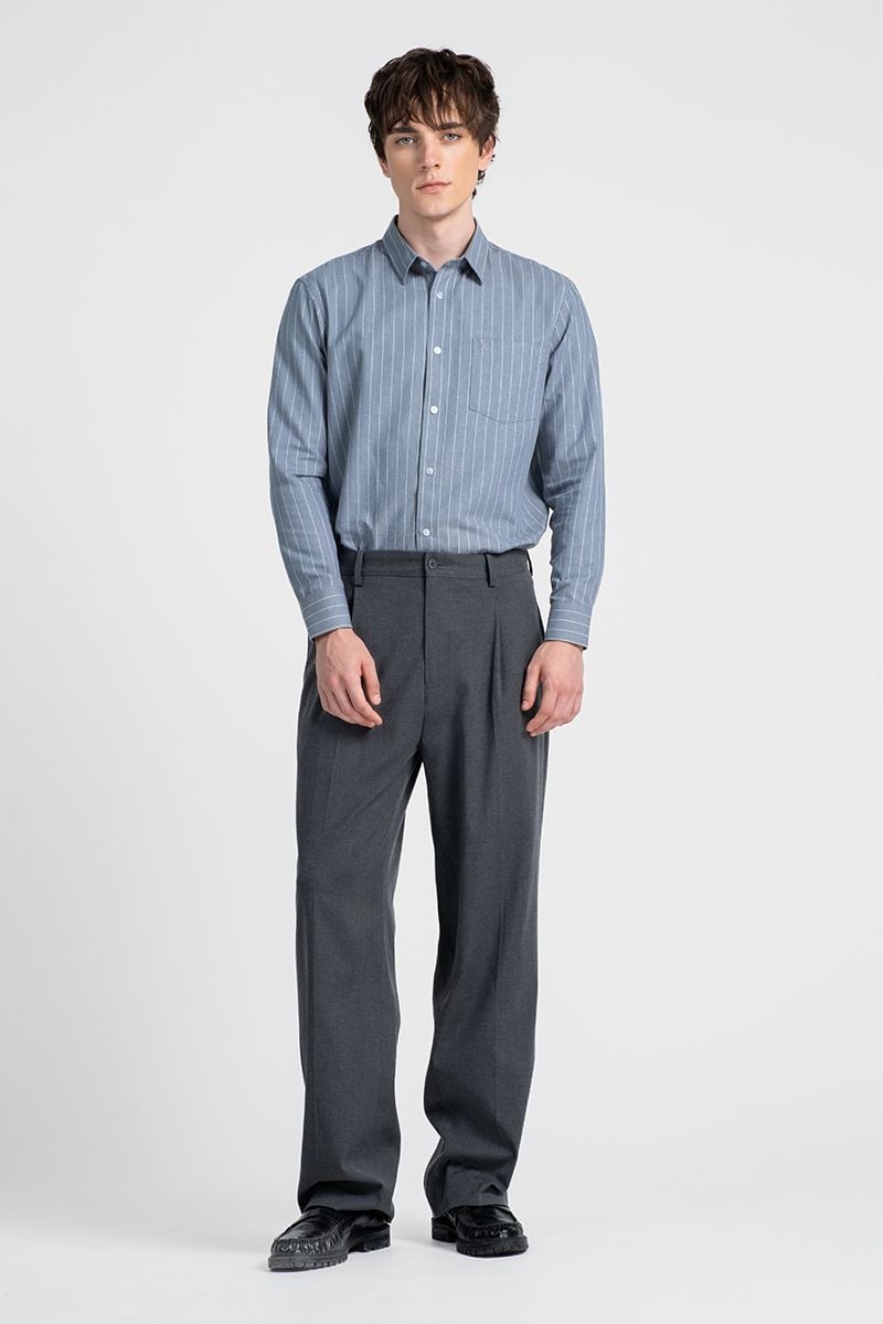 Quần Tây Nam Form Wide-Leg Straight DP26SS03C-NMWL