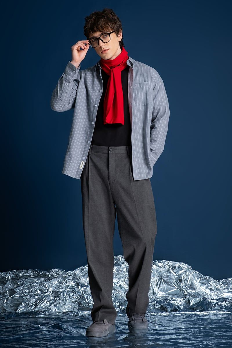 Quần Tây Nam Form Wide-Leg Straight DP26SS03C-NMWL