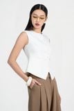  Áo Blouse Không Tay Dáng Công Sở - FWBL25FH02C 