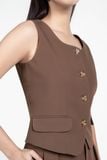  Áo Blouse Nữ Cổ Vuông Không Tay – FWBL25FH04D 