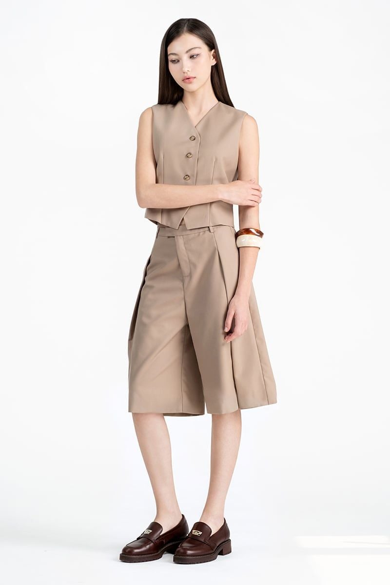  Áo Gilet Cổ V Hiện Đại – FWBL25FH10D 