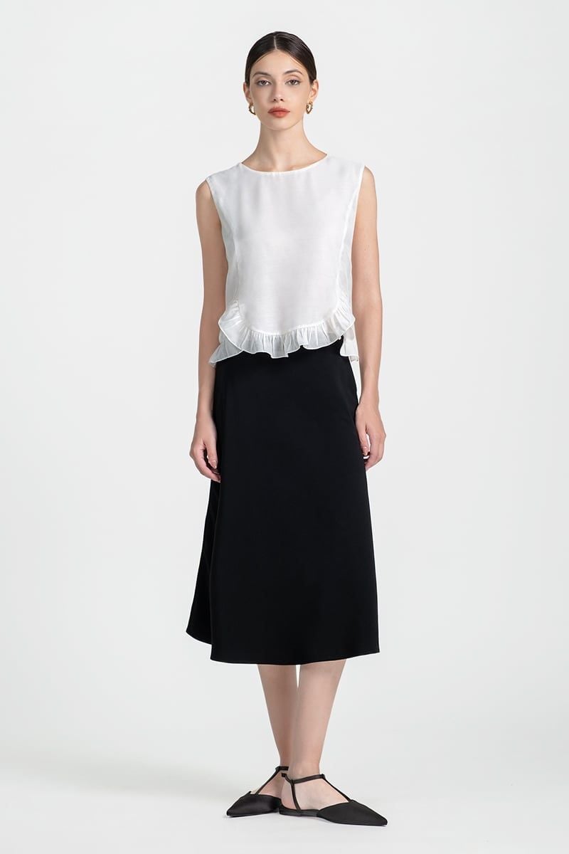  Áo Blouse Nữ Bèo Gấu - FWBL25SS06C 