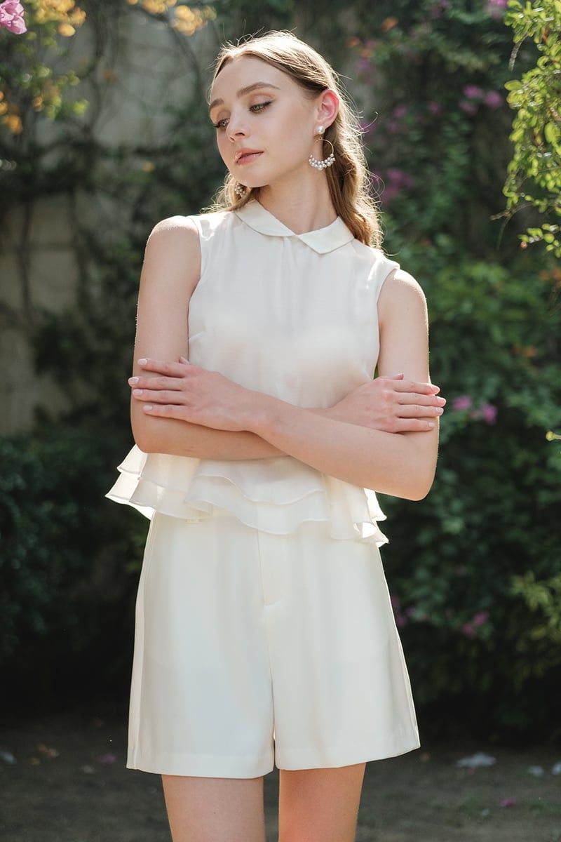  Áo Blouse Trắng Thanh Lịch FWBL26SS05C 
