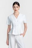  Áo Blouse Cổ V Thanh Lịch - FWBL26SS29C 