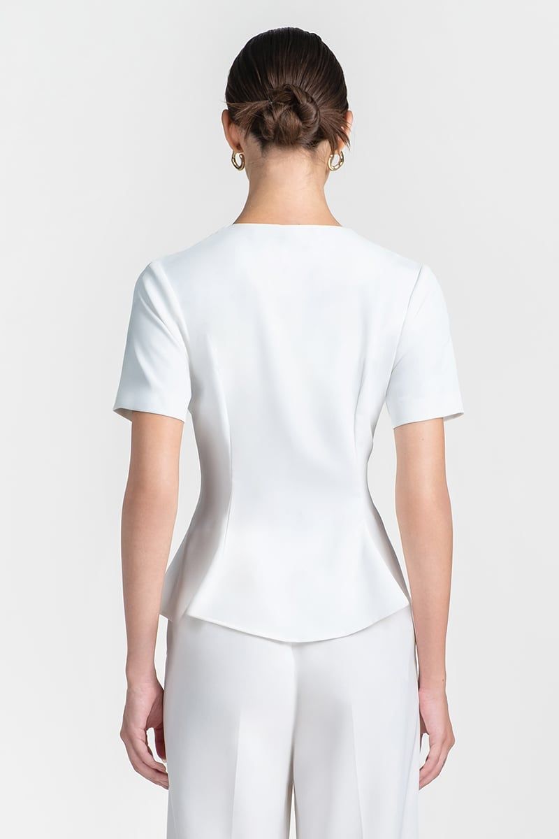  Áo Blouse Cổ V Thanh Lịch - FWBL26SS29C 