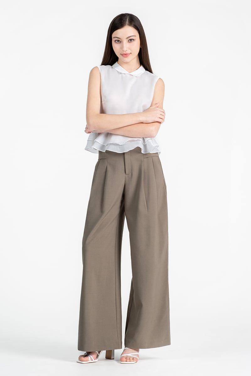  Quần Tây Ống Rộng Thanh Lịch - FWDP25FH04C 