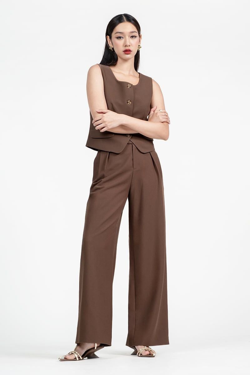  Quần Tây Ống Rộng - FWDP25FH06D 