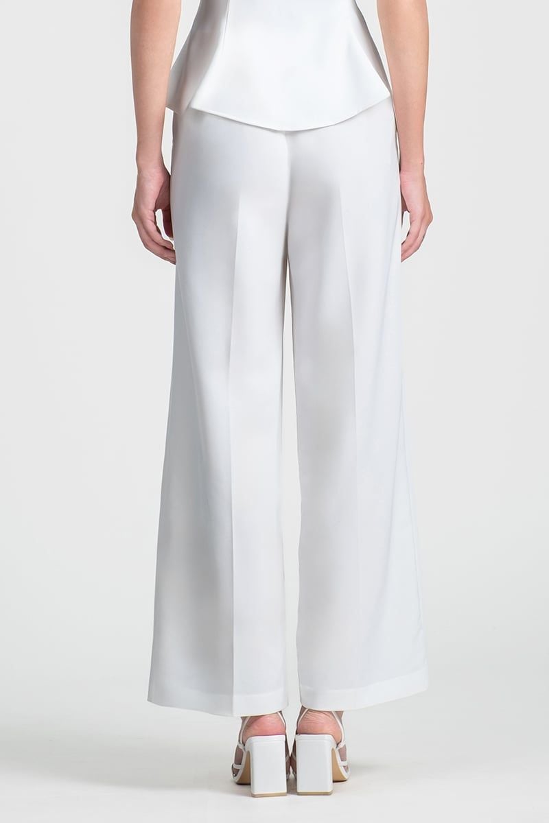  Quần Tây Trắng Ống Rộng - FWDP25SS06C 