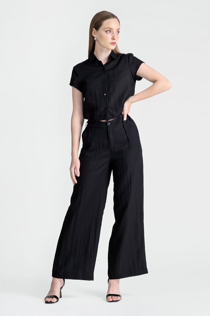  Quần Tây Nữ Ống Rộng - FWDP25SS09G 