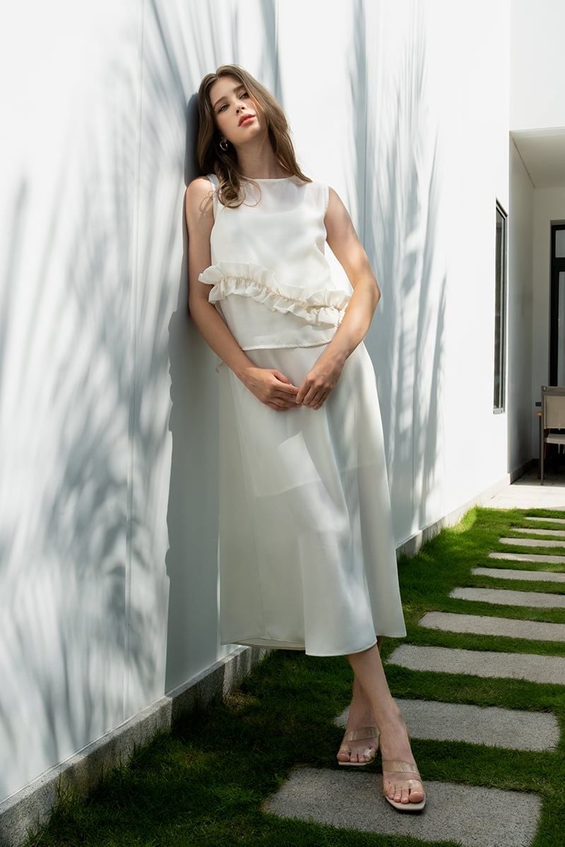  Áo Đầm Nữ Sang Trọng FWDR25FH04C 