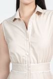  Đầm Sơ Mi Dáng Midi Thắt Eo – FWDR25SS27C 