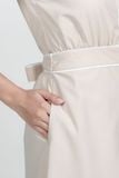  Đầm Sơ Mi Dáng Midi Thắt Eo – FWDR25SS27C 