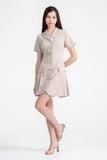  Đầm chữ A cổ bẻ - FWDR26SS04C 