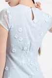  Đầm Midi Ren Hoa Xanh Nhạt Thanh Lịch - FWDR26SS15D 