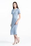  Đầm Thun Cổ Polo Tay Ngắn – FWDR26SS16C 