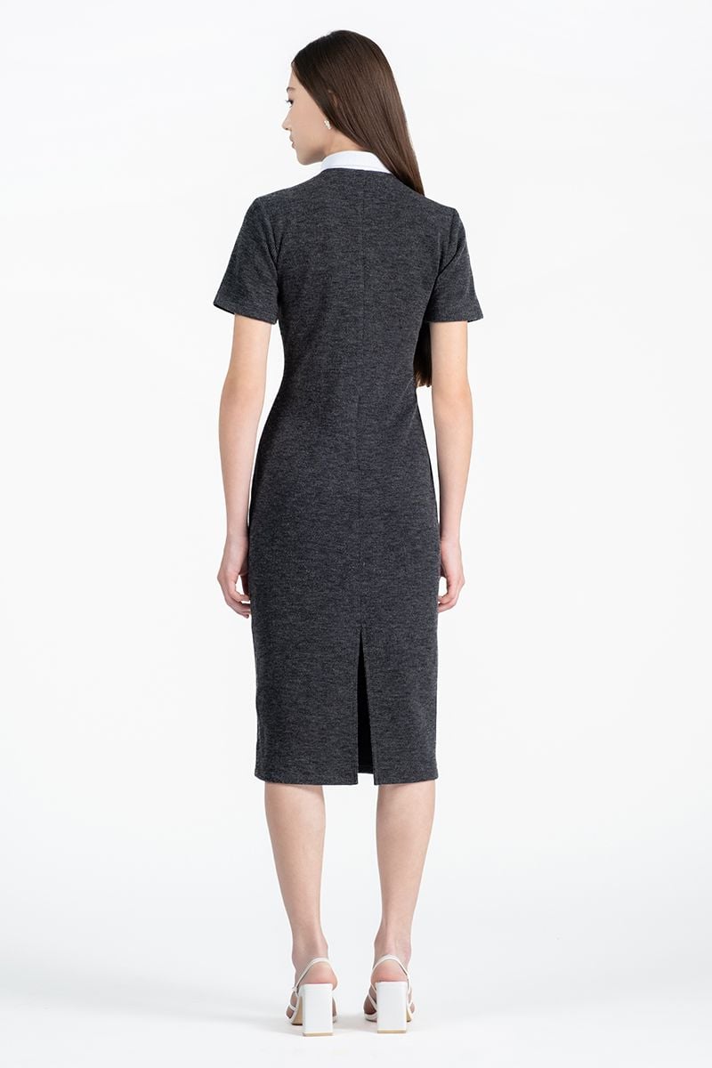  Đầm Thun Cổ Polo Tay Ngắn – FWDR26SS16C 