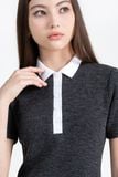  Đầm Thun Cổ Polo Tay Ngắn – FWDR26SS16C 