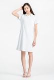  Đầm Polo Vải Waffle Cổ Viền Sò FWDR26SS17C 