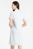  Đầm Polo Vải Waffle Cổ Viền Sò FWDR26SS17C 