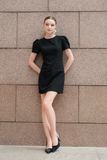  Đầm Suông Ngắn Tay Phồng - FWDR26SS36D 