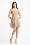 Đầm Chữ A Cổ Bẻ Thanh Lịch FWDR26SS38D 
