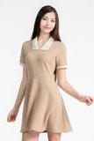  Đầm Chữ A Cổ Bẻ Thanh Lịch FWDR26SS38D 