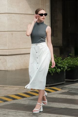 mau_DARK GREY/WHITE