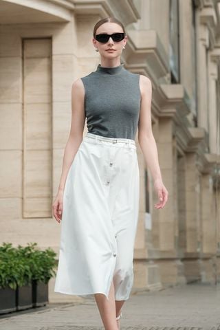 mau_DARK GREY/WHITE