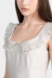  Đầm Cổ Vuông Dún Bèo - FWDR26SS54C 