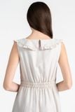  Đầm Cổ Vuông Dún Bèo - FWDR26SS54C 