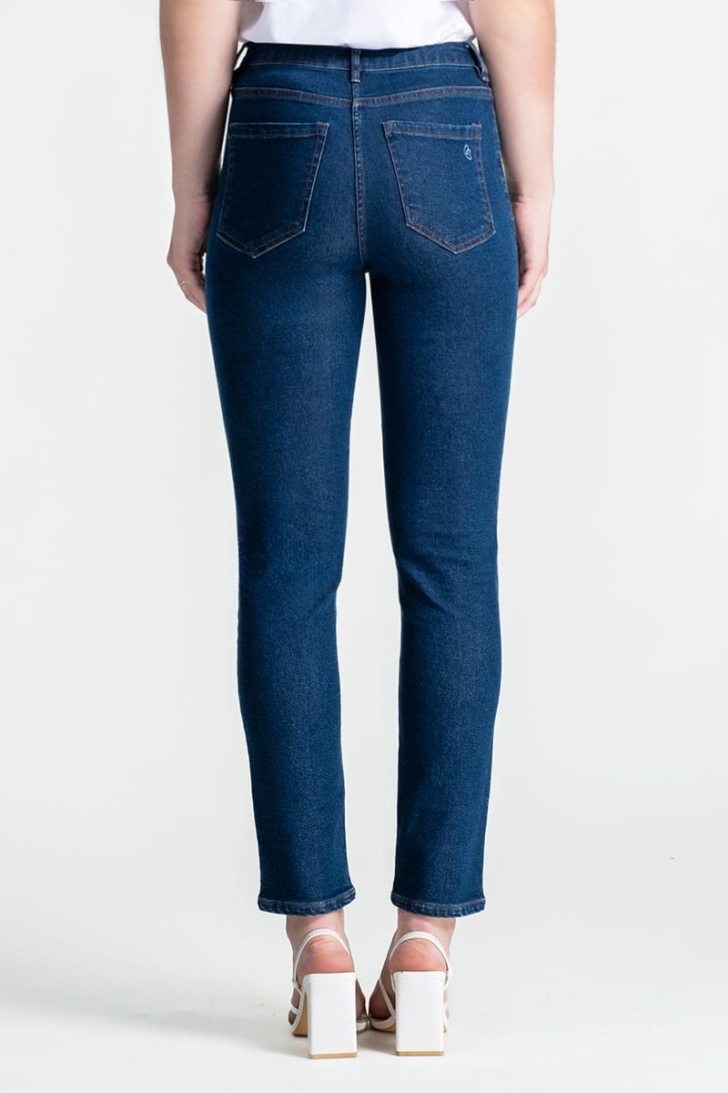  Quần Jeans Skinny Xanh Đậm FWJN25SS11C 