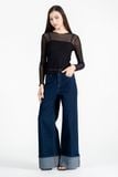  Quần Jeans Ống Rộng Lai Lật - FWJN26SS01D 