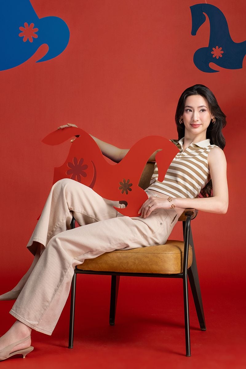  Quần Jeans Nữ Straight Fit – FWJN26SS07C 